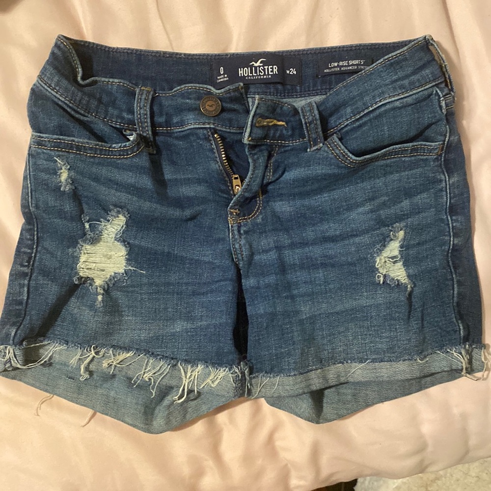 Hollister denim shorts